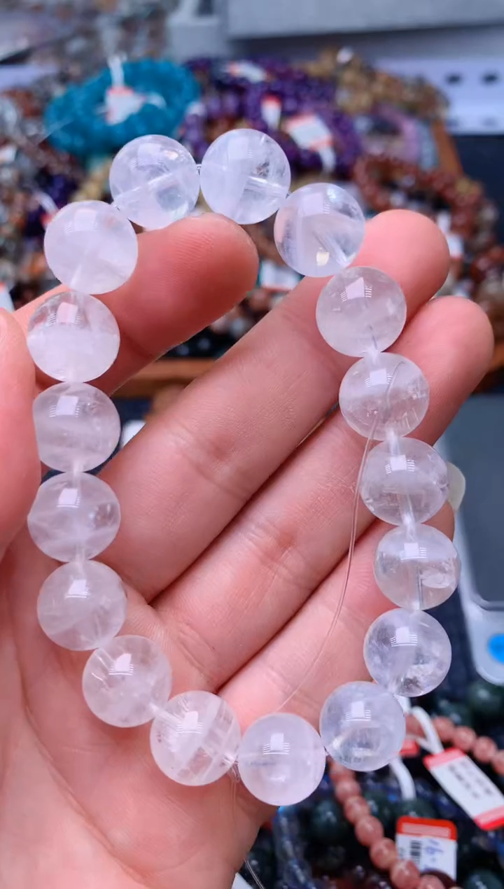水晶手链未镶嵌145天然