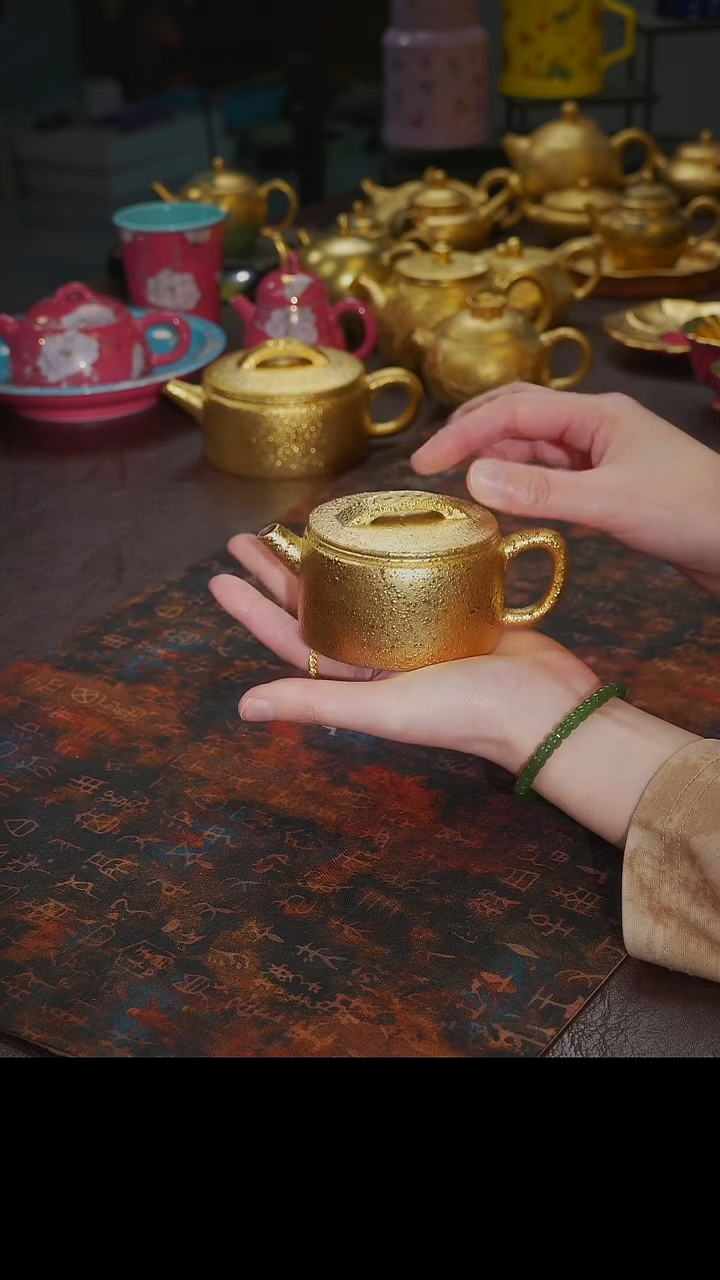 杯【宜景窑鎏金系列】汉瓦