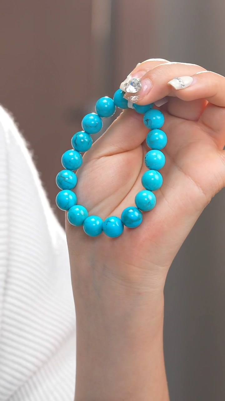 未镶嵌绿松石手串1