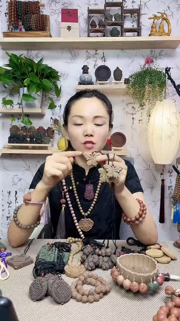 泥塑驱蚊避疫 小蝴蝶