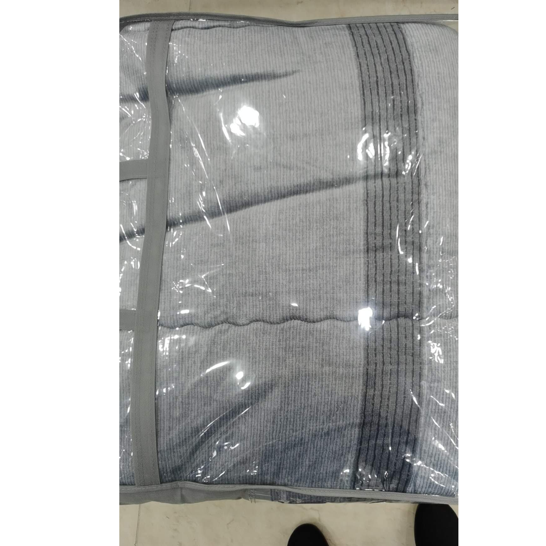 泡菜新款玉米须榉木被（条纹款）