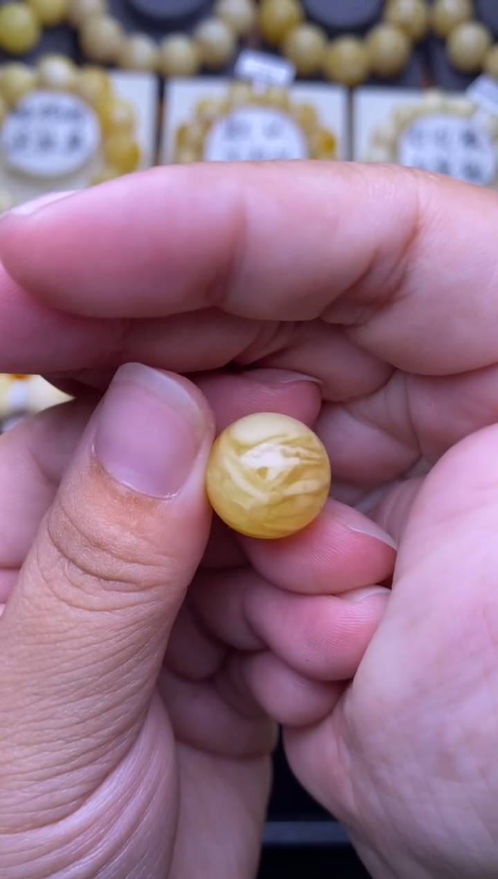 裸石琥珀未镶嵌大小姐珠宝严选24