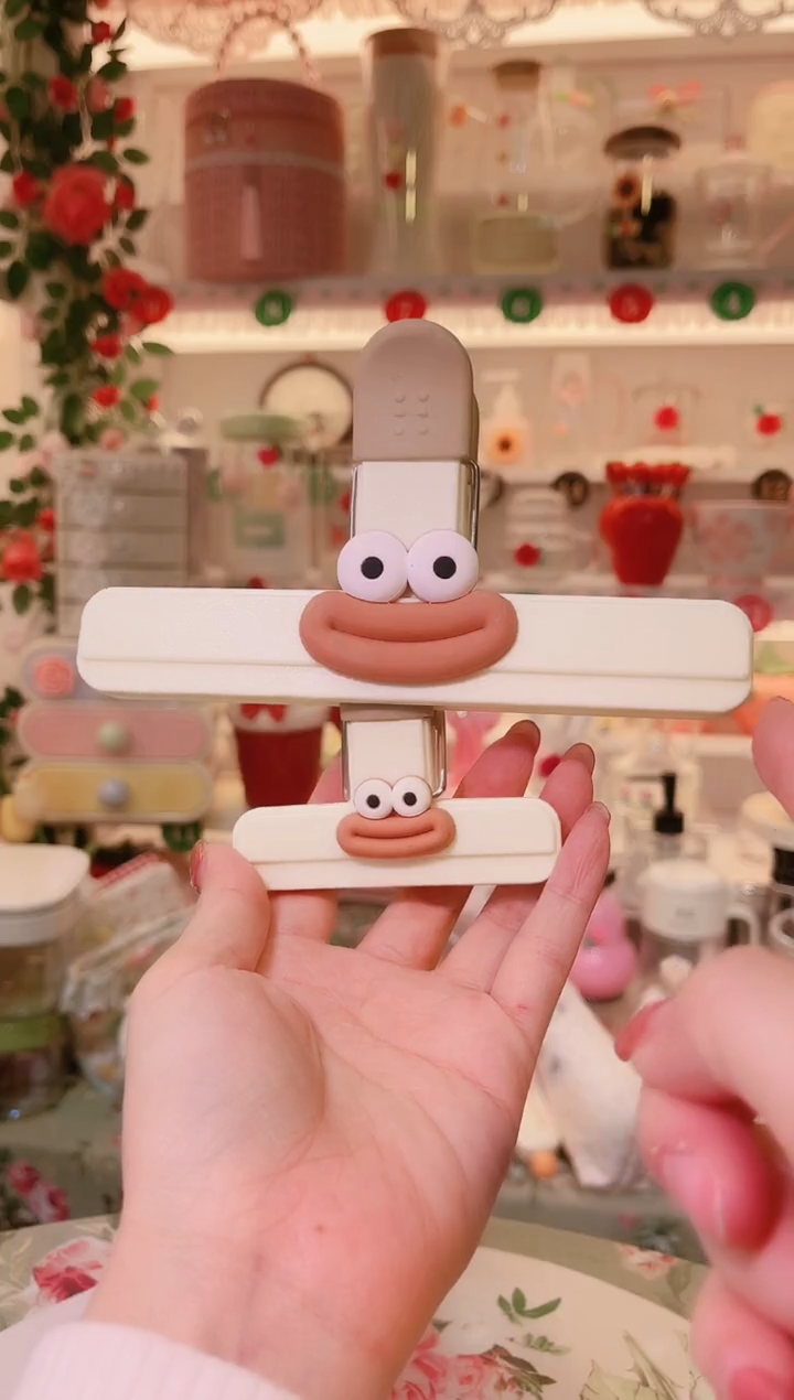 大嘴封口夹2个——手工制作品质好！