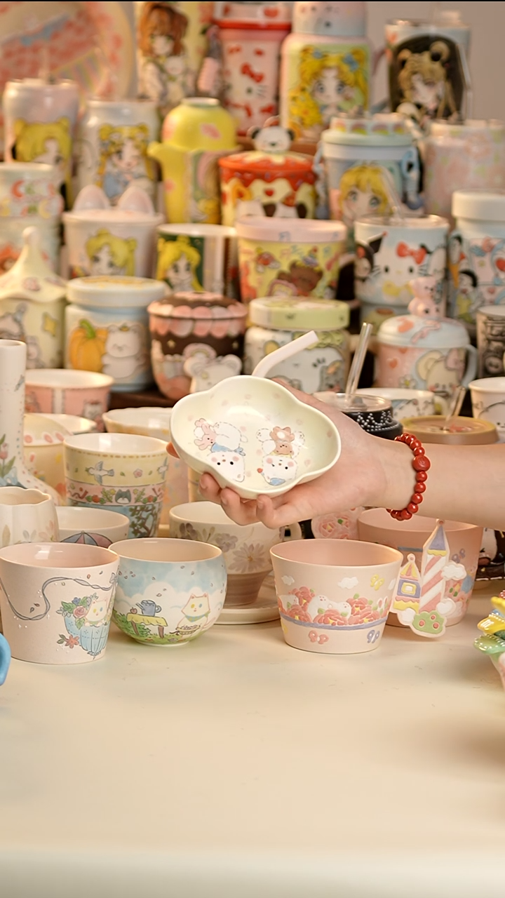 其他景德镇釉下彩手绘设计师款陶瓷