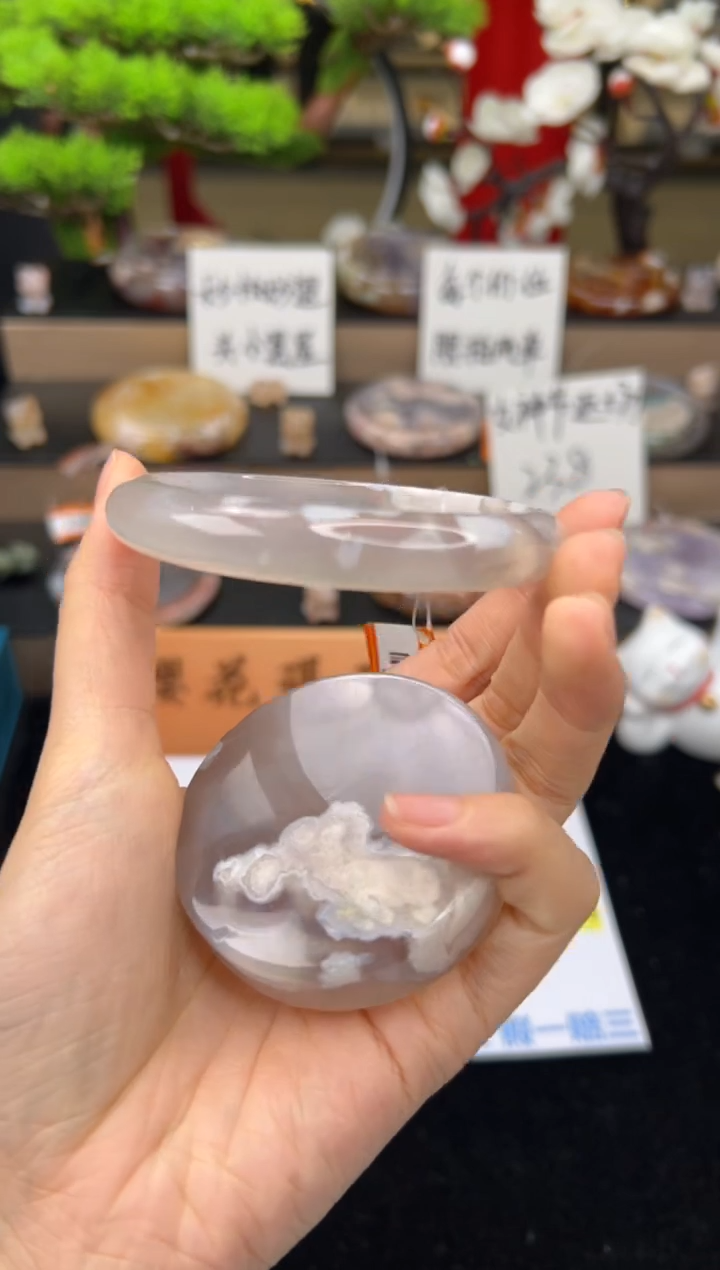 【闪购商品】石英质玉手镯未镶嵌58圈口（赠送镯心)242204