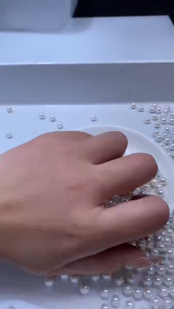 未镶嵌颈饰拼合珍珠（马贝珠）W843贝6mm*30颗