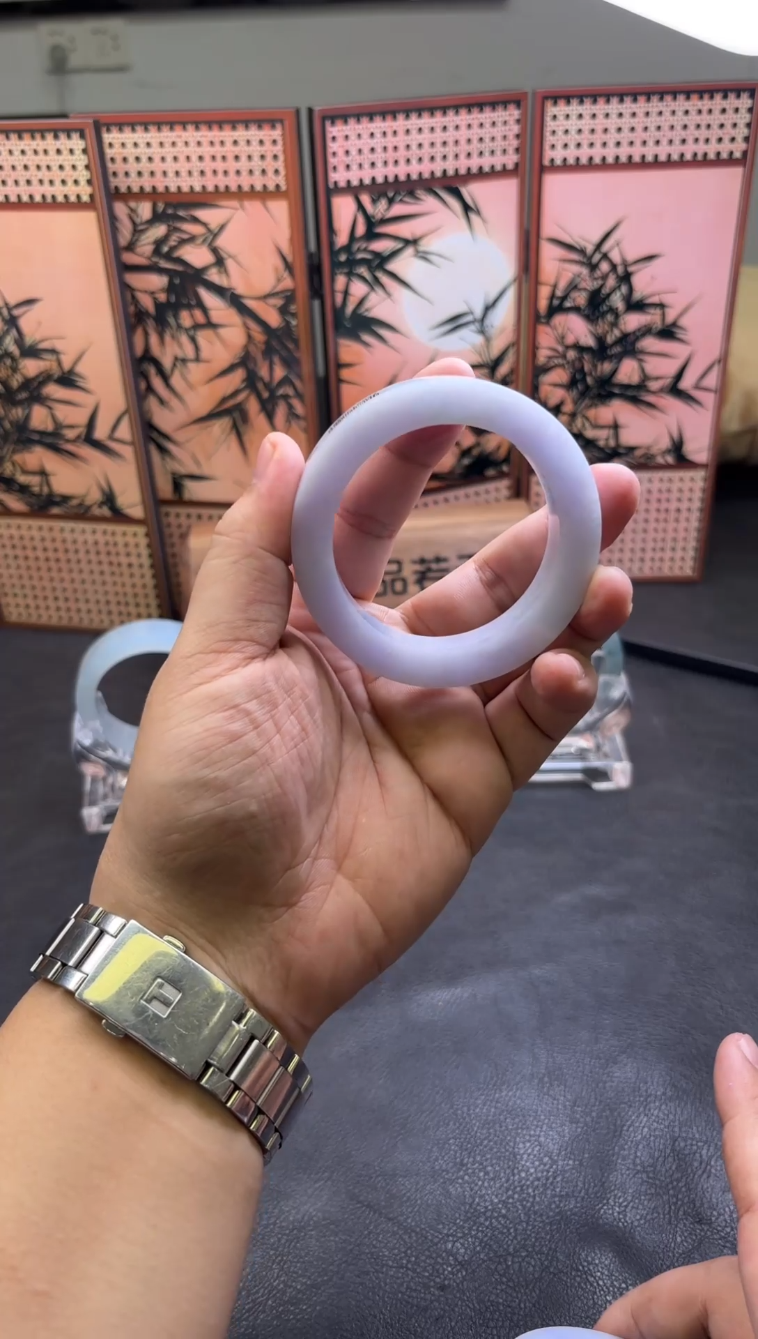 未镶嵌手镯定制翡翠x*.手镯定制