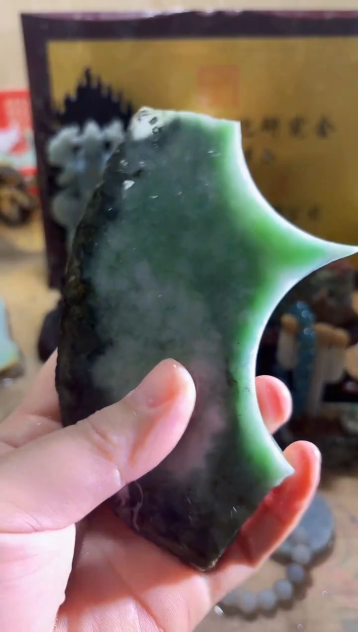 未镶嵌挂件翡翠A货常星7911