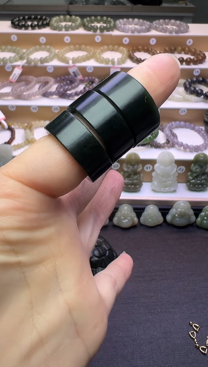 颈饰未镶嵌和田玉145号链接多样性发一18圈口有棉