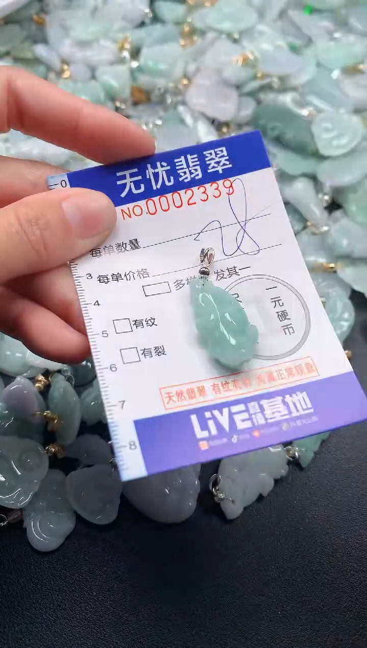 颈饰未镶嵌翡翠2239