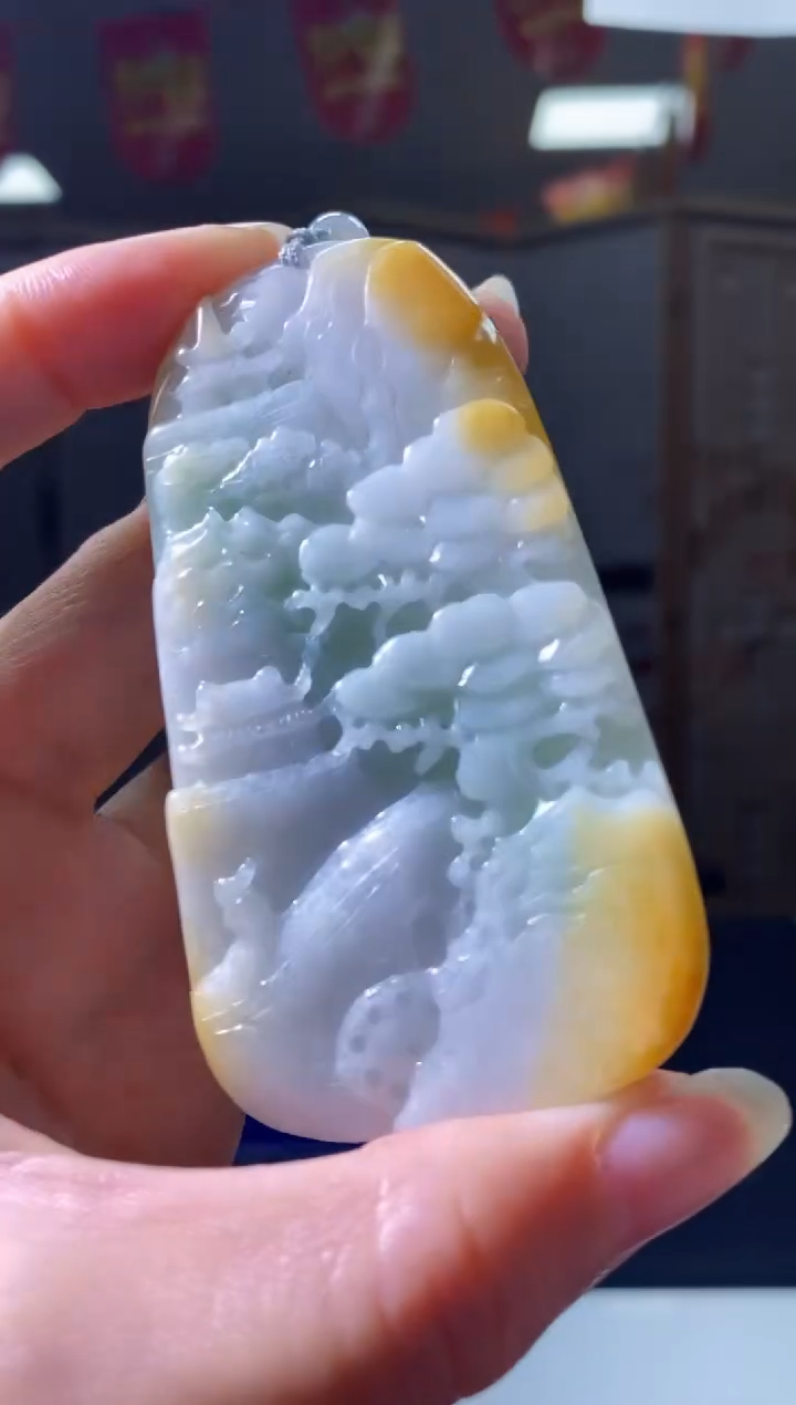 【闪购商品】翡翠颈饰未镶嵌B-@@DBGC0207041