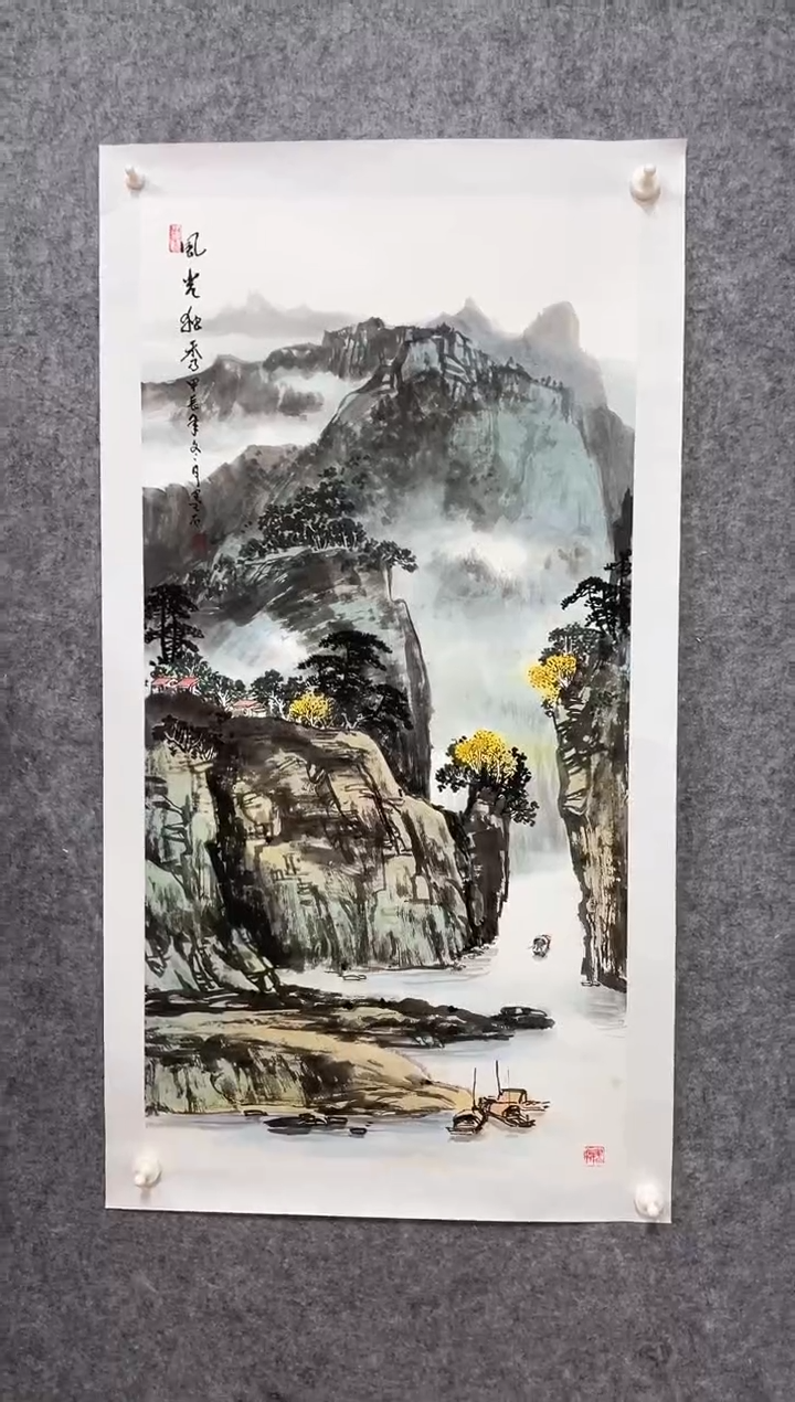 【闪购商品】国画绘画作品-4.5平尺