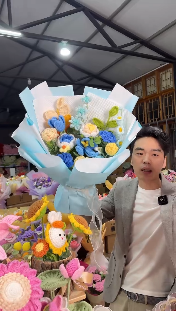 非遗手工花束，孤品定制！