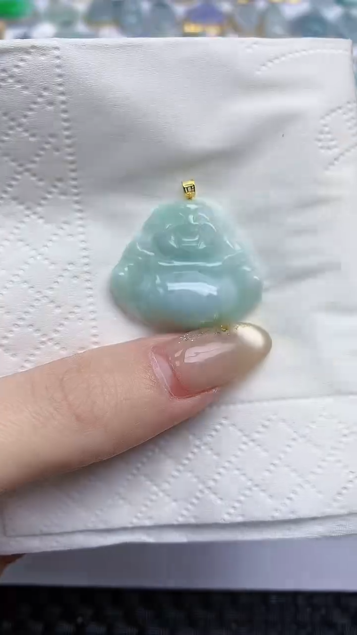 【闪购商品】翡翠颈饰未镶嵌天然A货翡翠 17