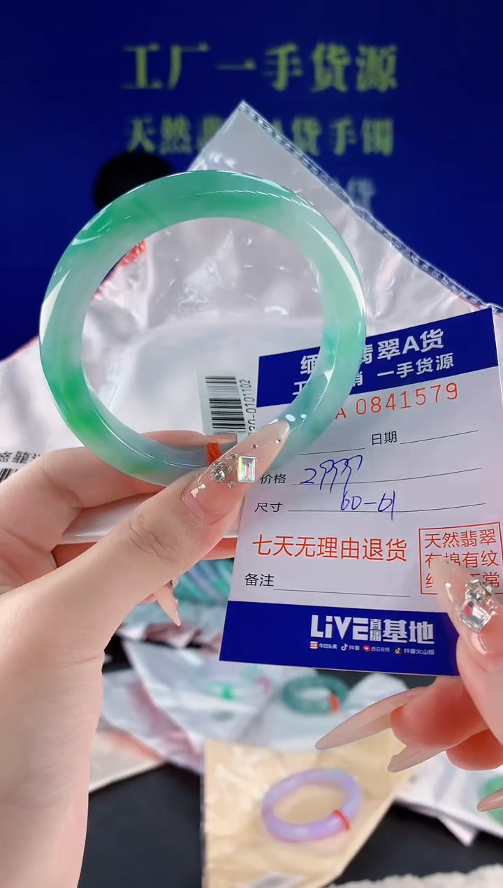 未镶嵌手镯翡翠79
