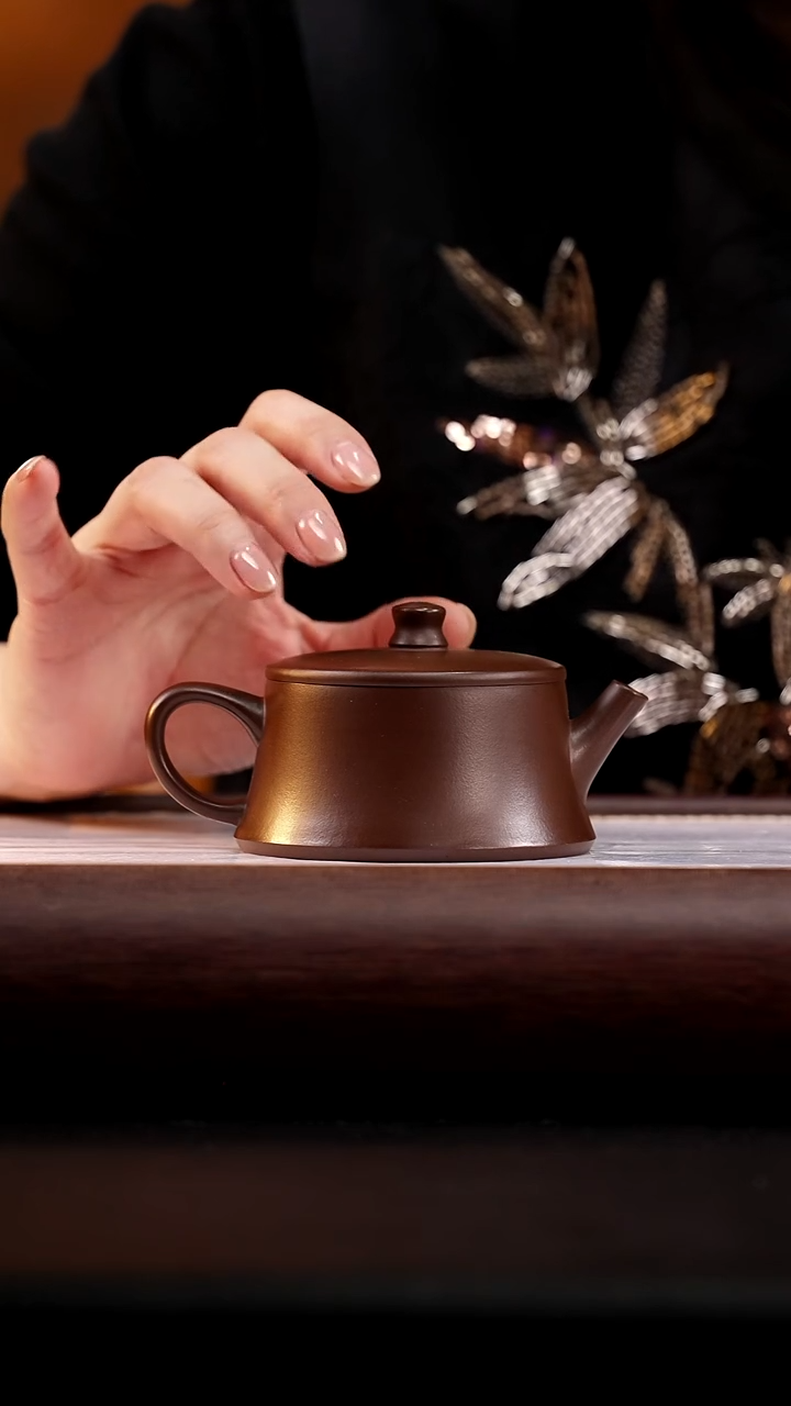 茶壶紫砂底槽清云柱