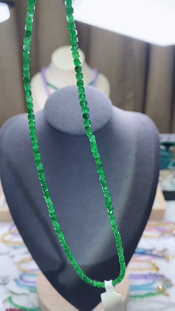 【闪购商品】祖母绿项链14K金镶嵌诗宁甄选珠宝SYZB99