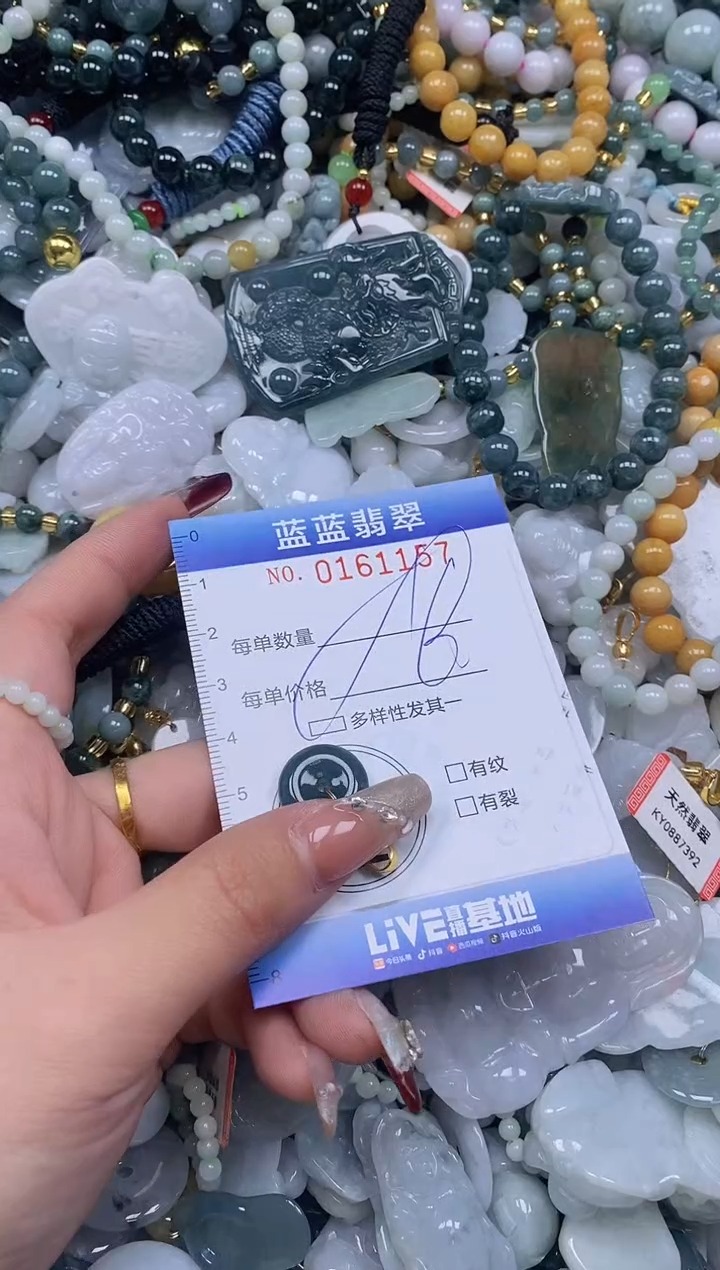 【闪购商品】翡翠颈饰未镶嵌闪购0161157多样性发其一