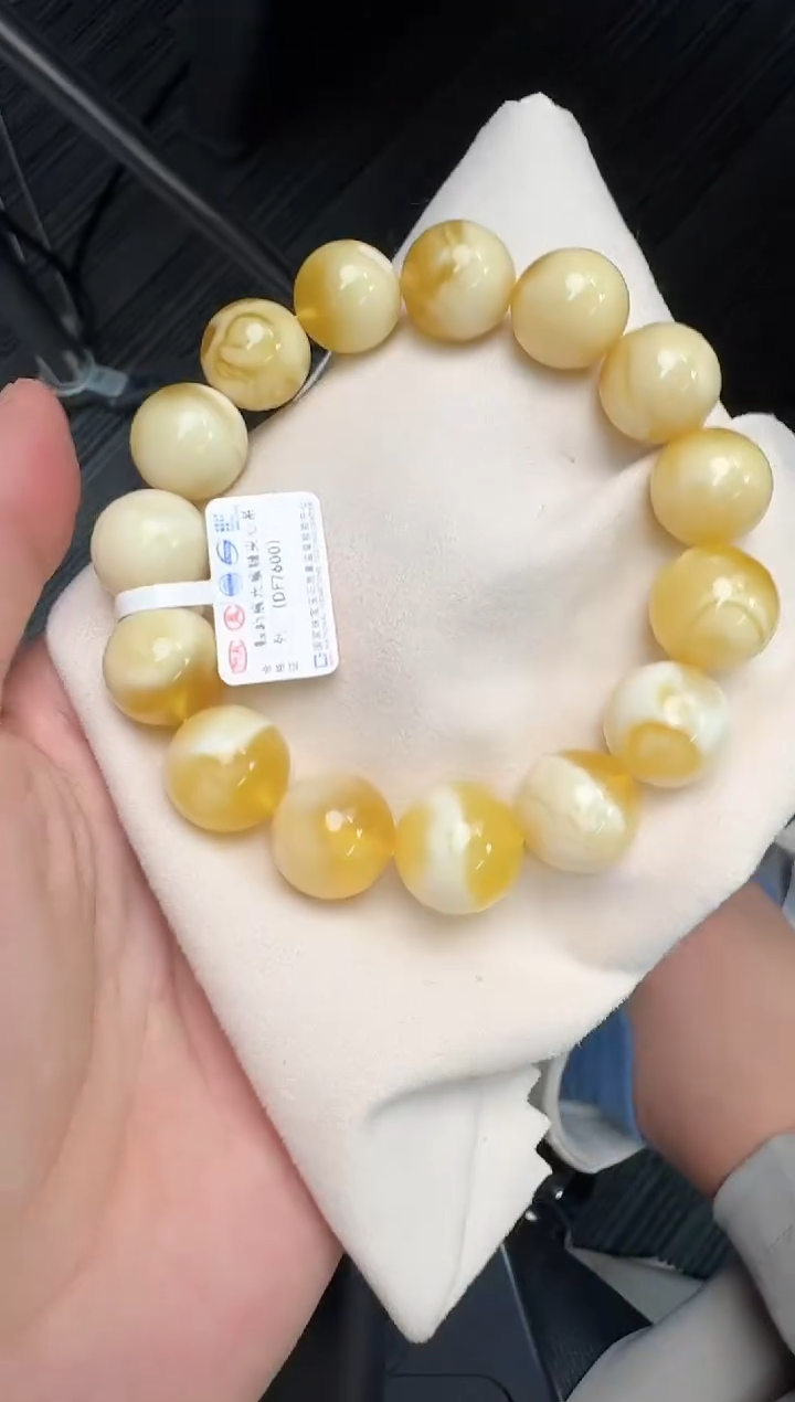 未镶嵌琥珀手串蜜蜡手串