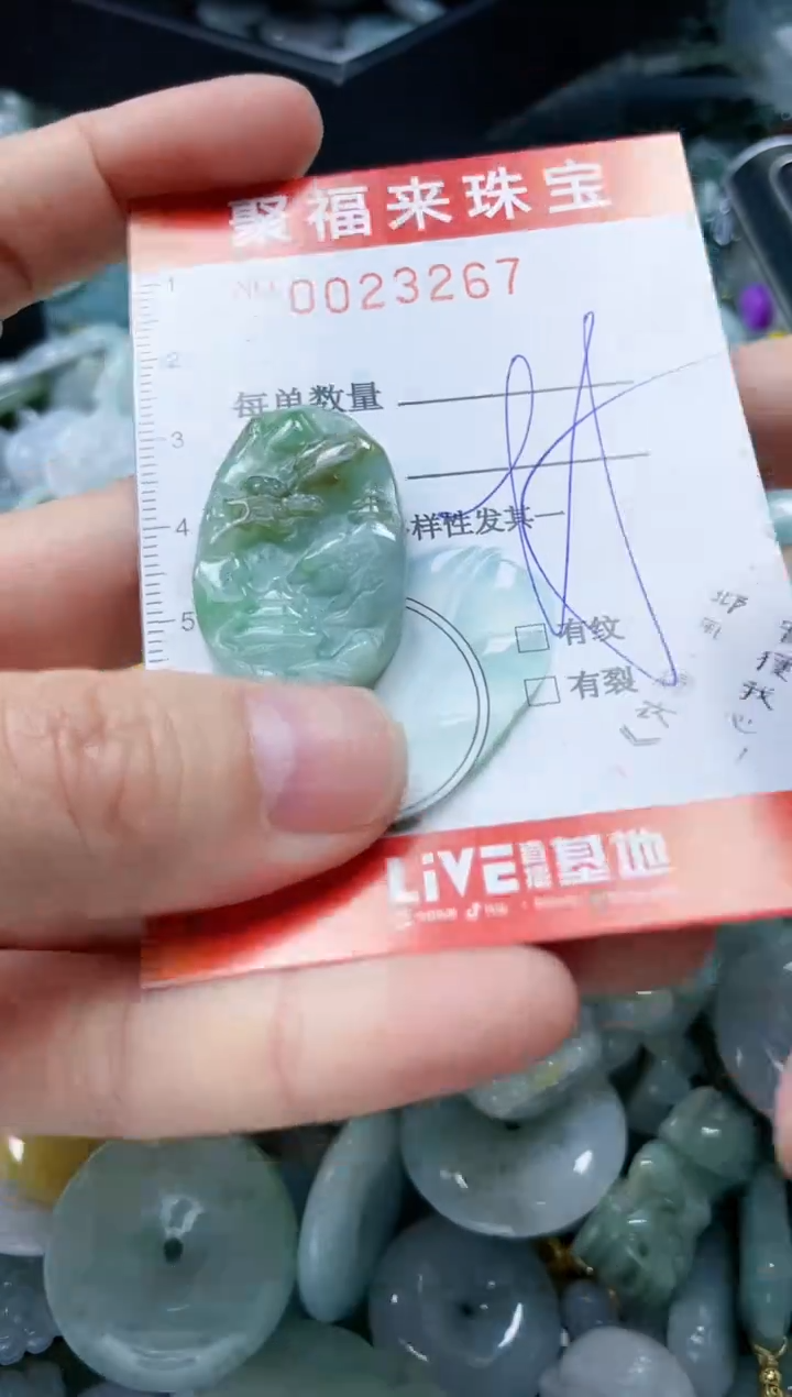 【闪购商品】翡翠颈饰未镶嵌闪购0023267