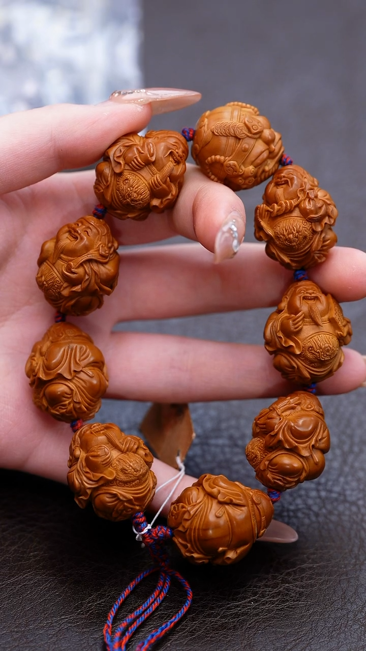 手串/手链橄榄核震**一龙财