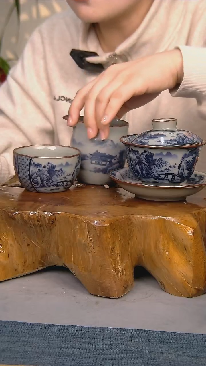 【闪购商品】简装家用款3件套 陶瓷家用茶具系列