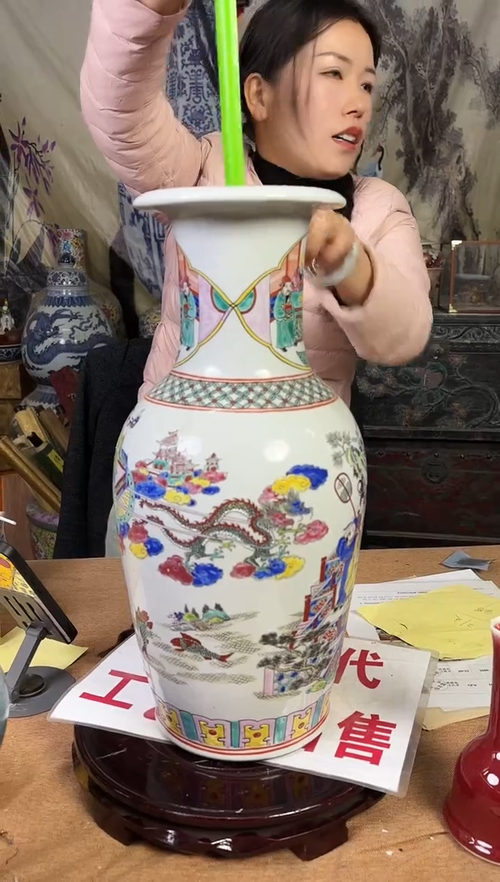 摆件陶瓷高端陶瓷艺术品Y794