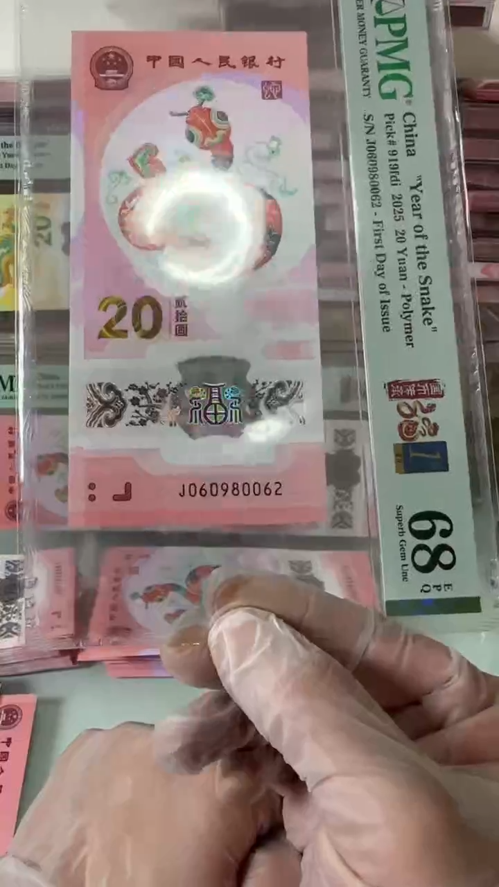 【闪购商品】塑料060980062-蛇钞单张！