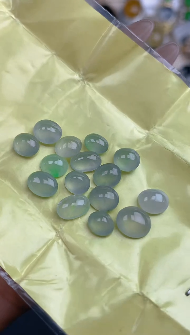 【闪购商品】定制翡翠未镶嵌翡翠裸石蛋面34