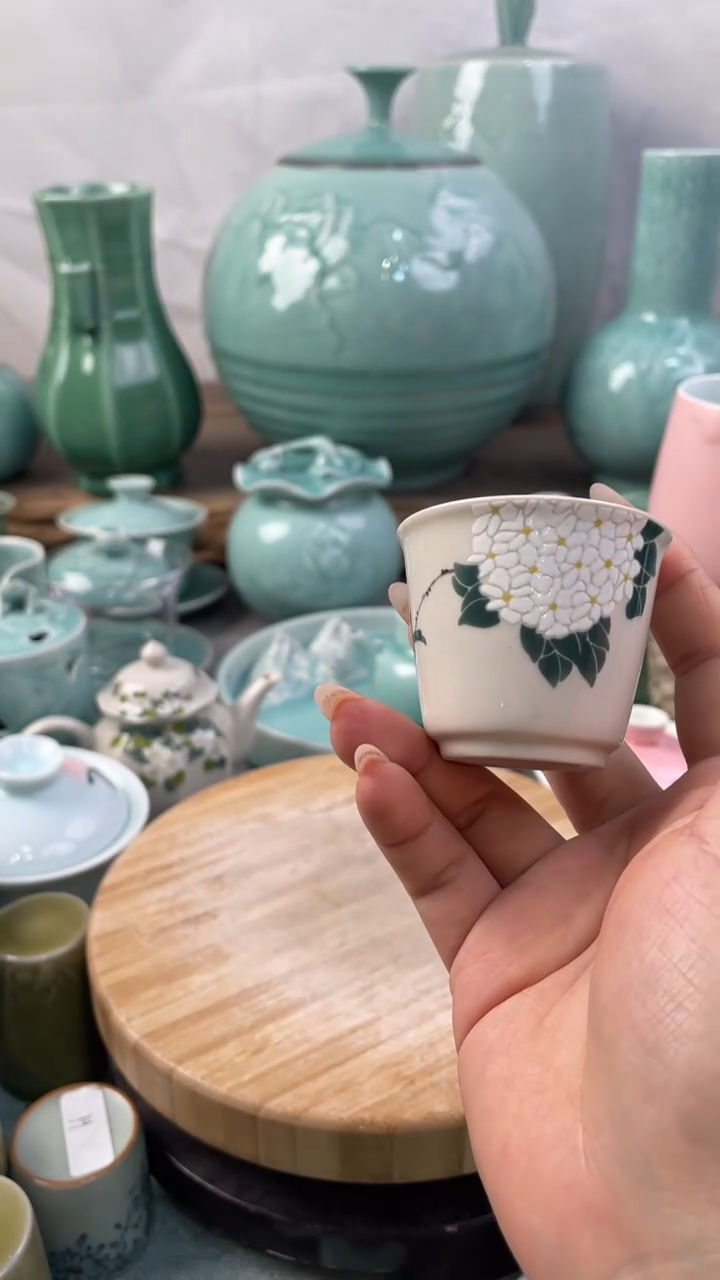 【闪购商品】特价福利 微瑕 慧仙青瓷