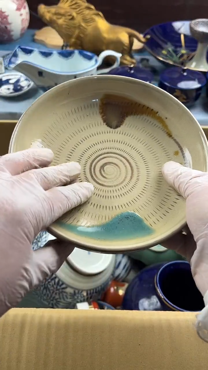 瓷片茶英歌瓷器满28包邮