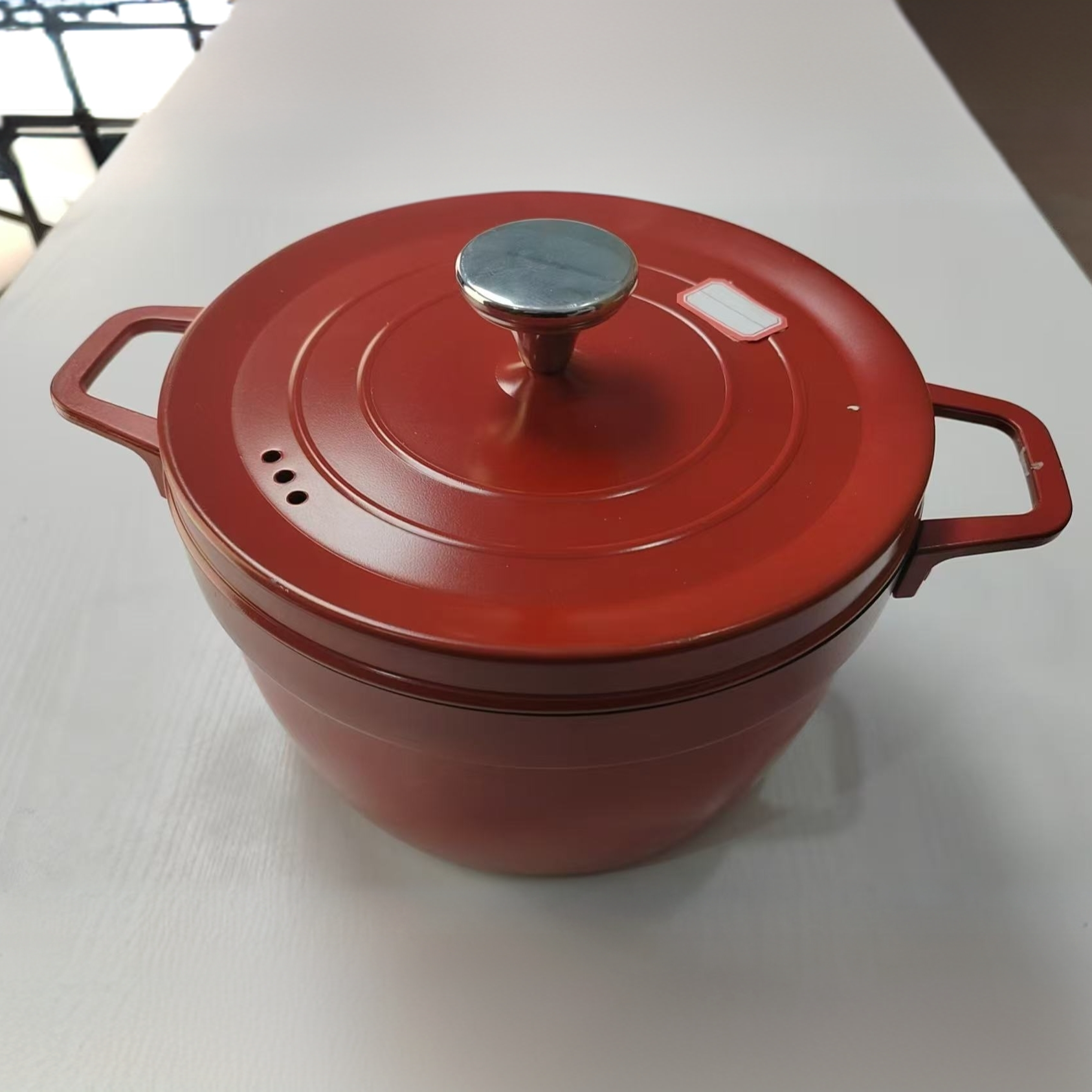 珐琅锅铸铁锅焖焗锅家用多功能炖锅海鲜锅煲汤锅电磁炉通用