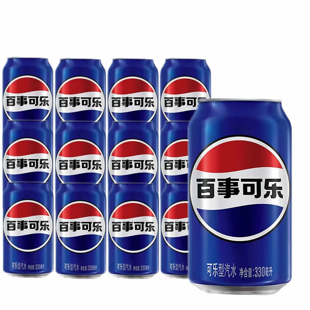 百事可乐 | 百事无糖 | 七喜  | 330ml*6