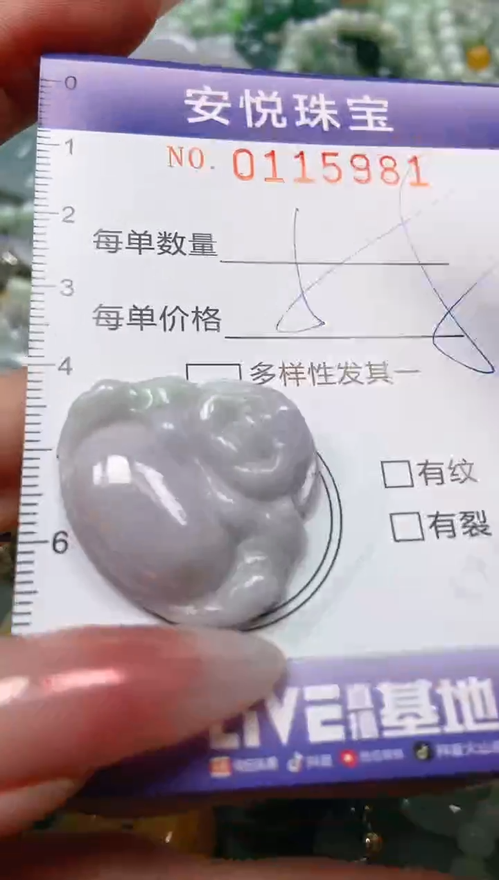 【闪购商品】翡翠颈饰未镶嵌闪购0115981