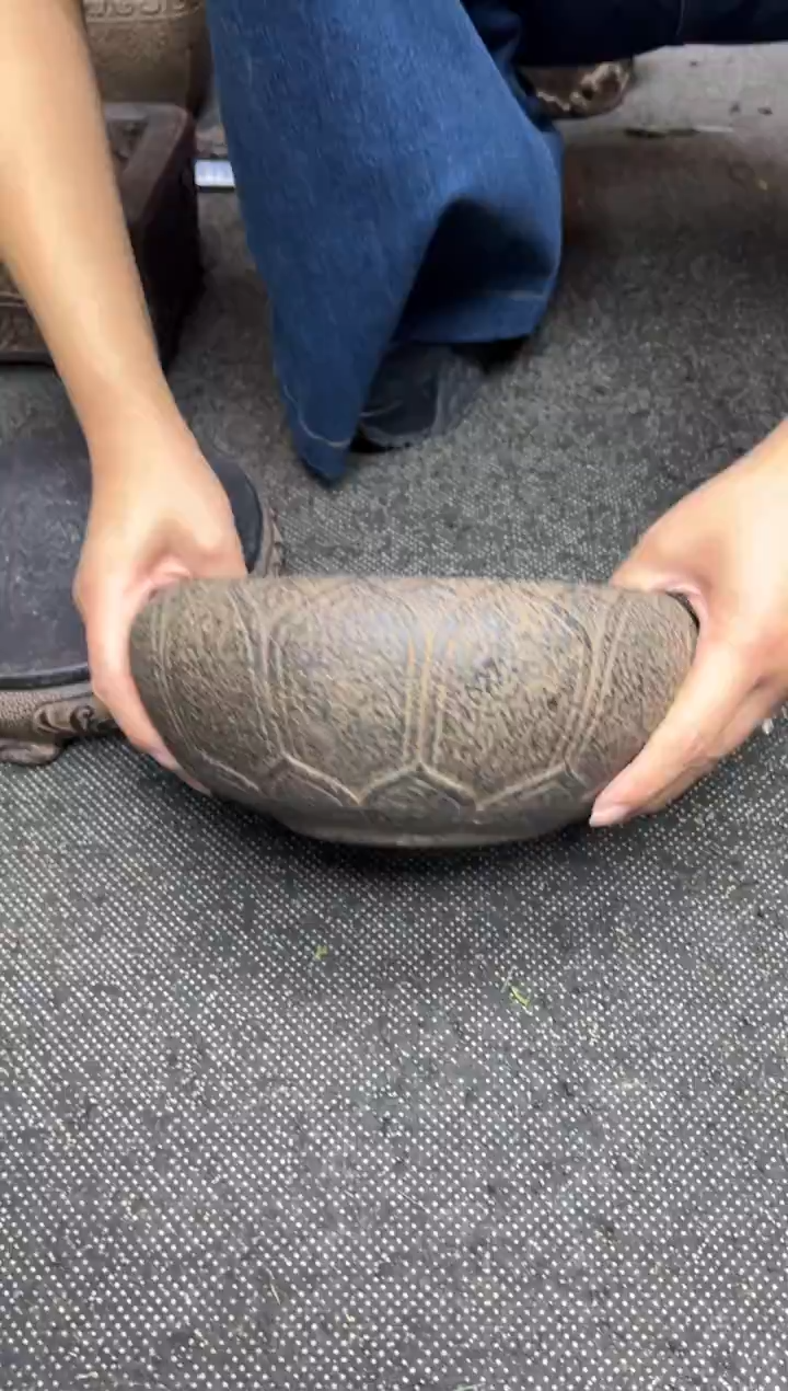 陶土【火山泥】莲花钵