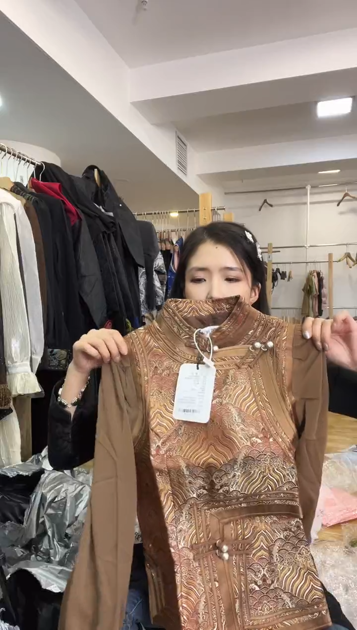 纱袖马甲       M码       80-105斤