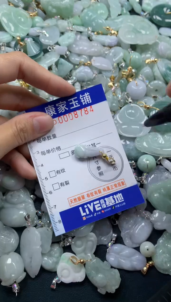 颈饰未镶嵌翡翠8784