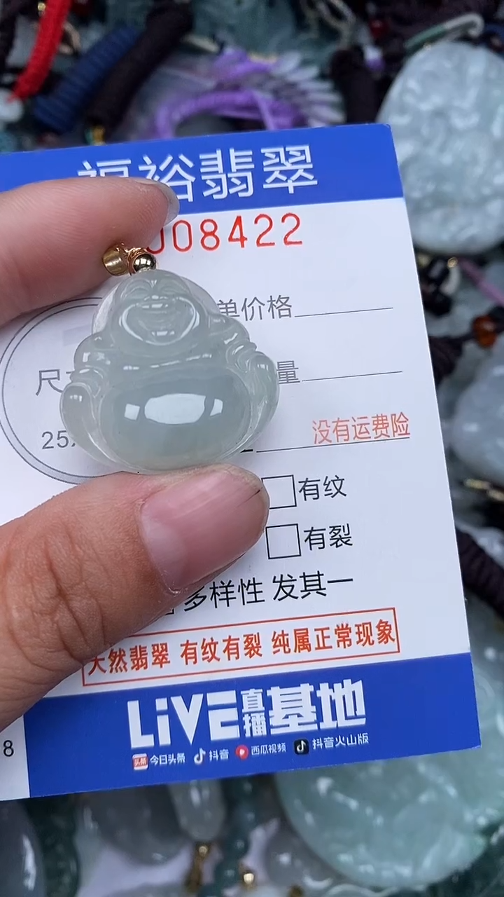 颈饰未镶嵌翡翠...0008422