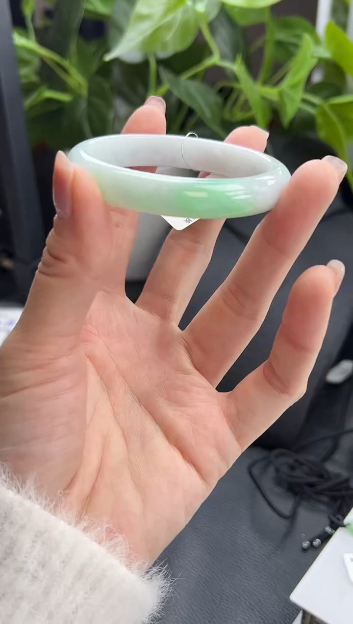 【闪购商品】翡翠手镯未镶嵌手镯53-55