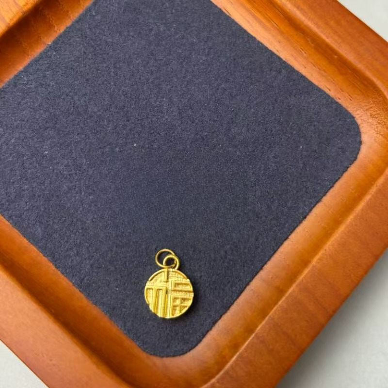 鑫万福足金999圆福牌配件WH1191