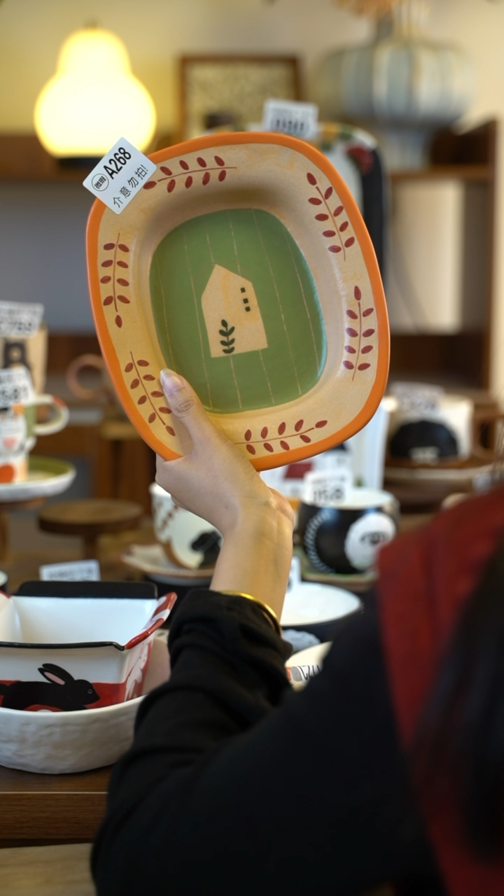 摆件陶A268 阿满屋手工手作陶瓷 