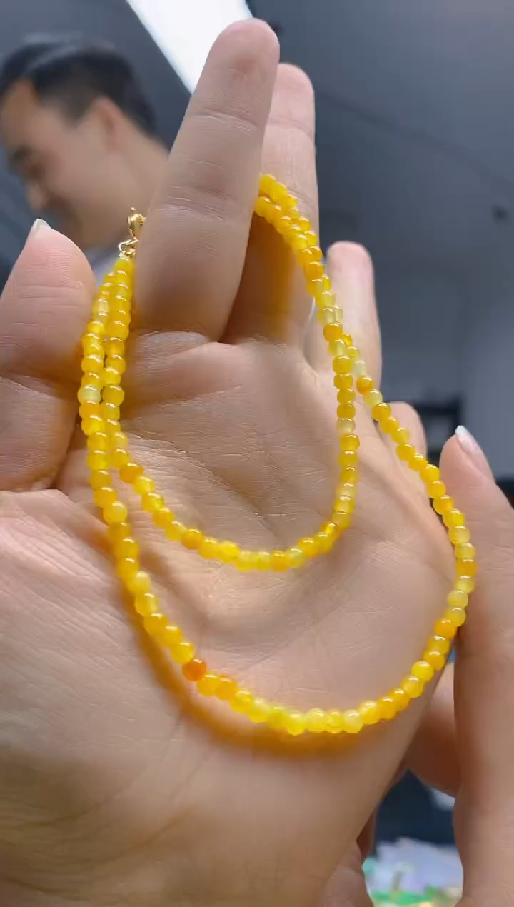 【闪购商品】翡翠耳饰合金0453翡翠锁骨链