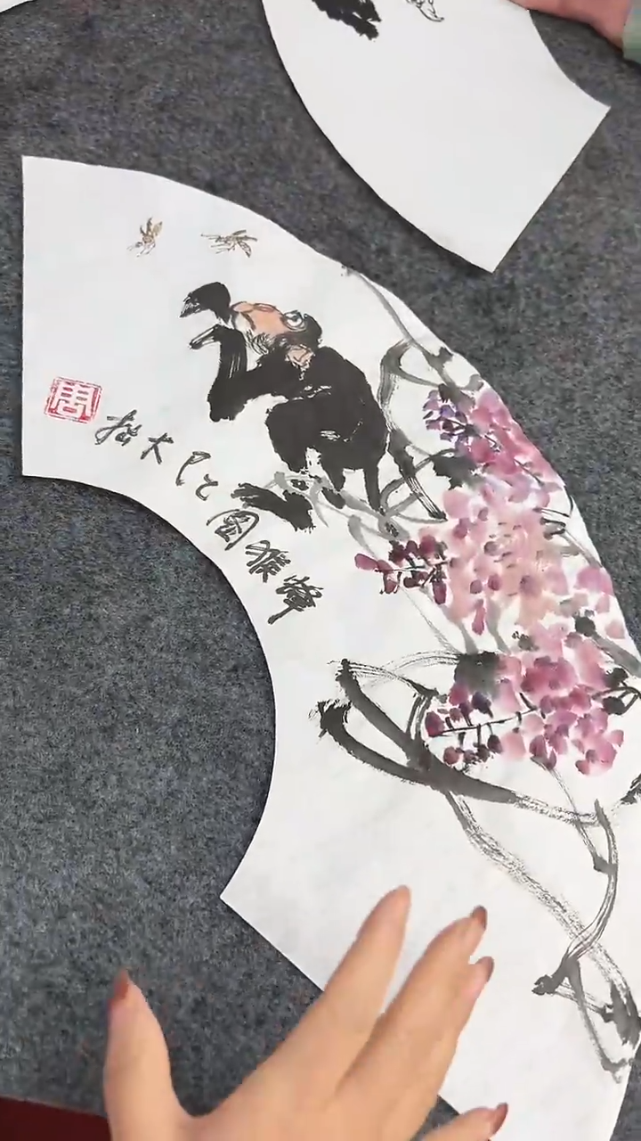 国画周大拙/国画/花鸟