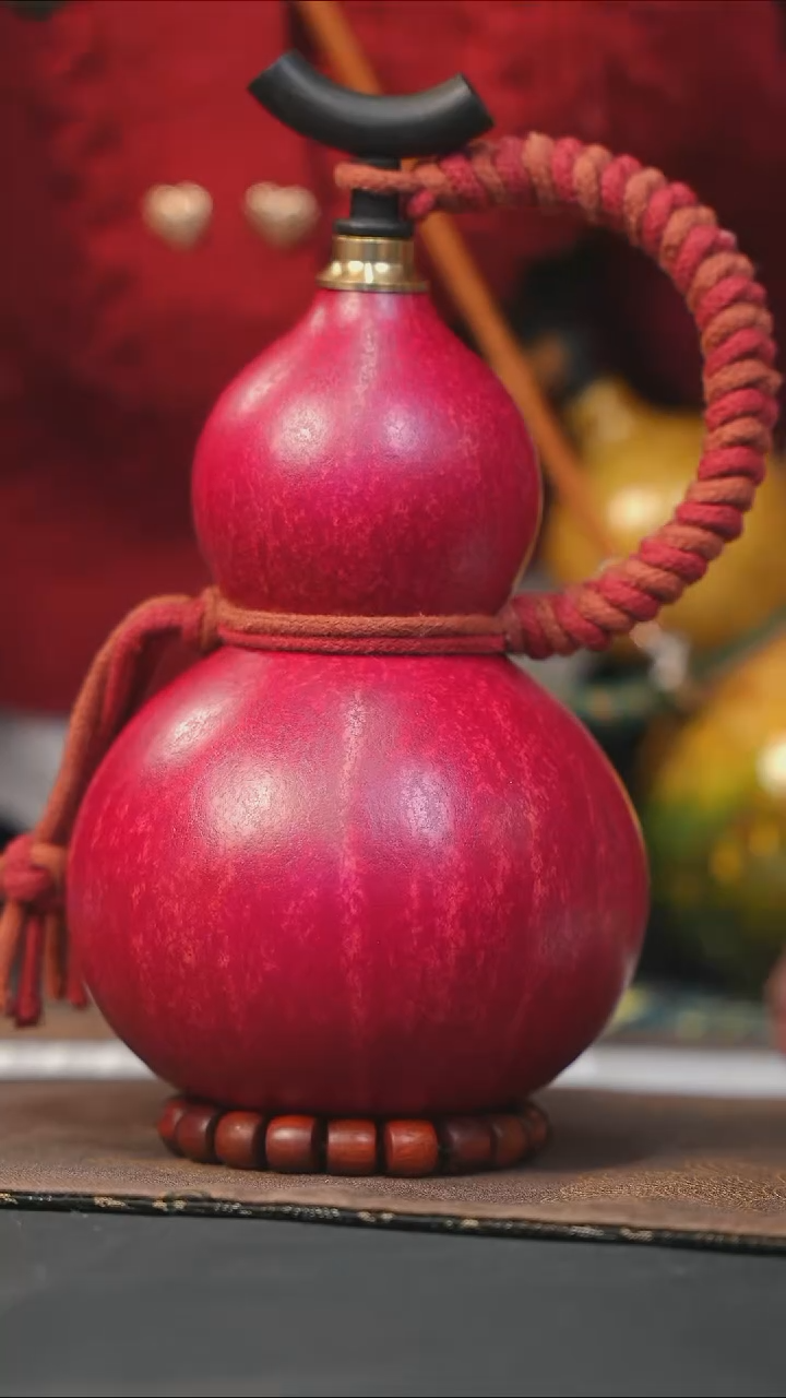 【闪购商品】WH227大漆酒葫芦不包手串及旋转底座