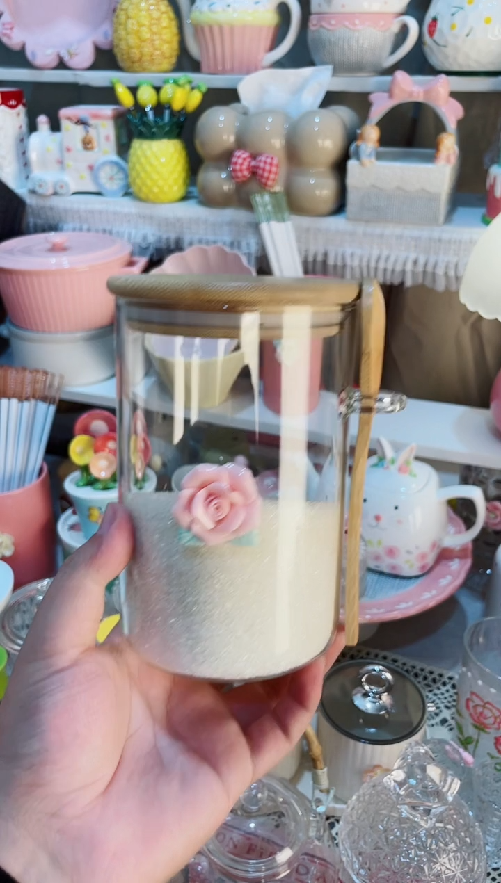 【闪购商品】瓷片精致生活需要的  换面条罐