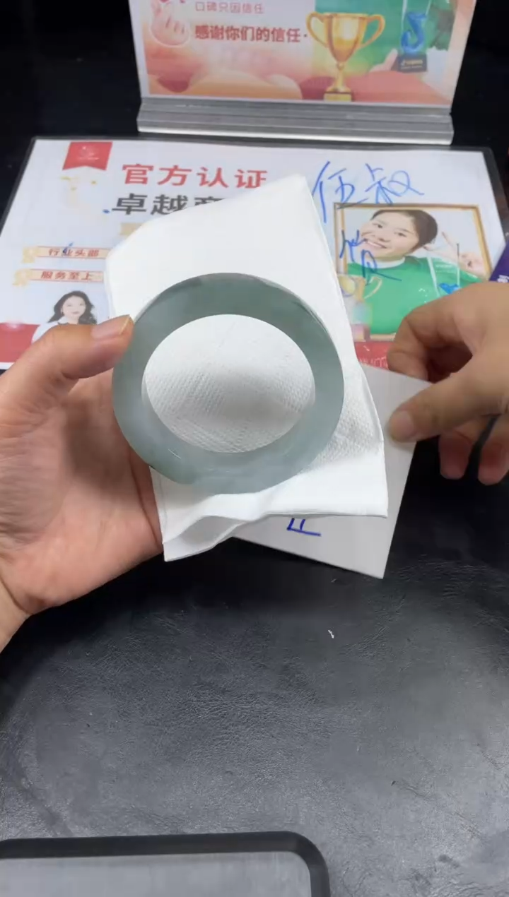 【闪购商品】定制翡翠手镯未镶嵌正圈ZML/41DZS