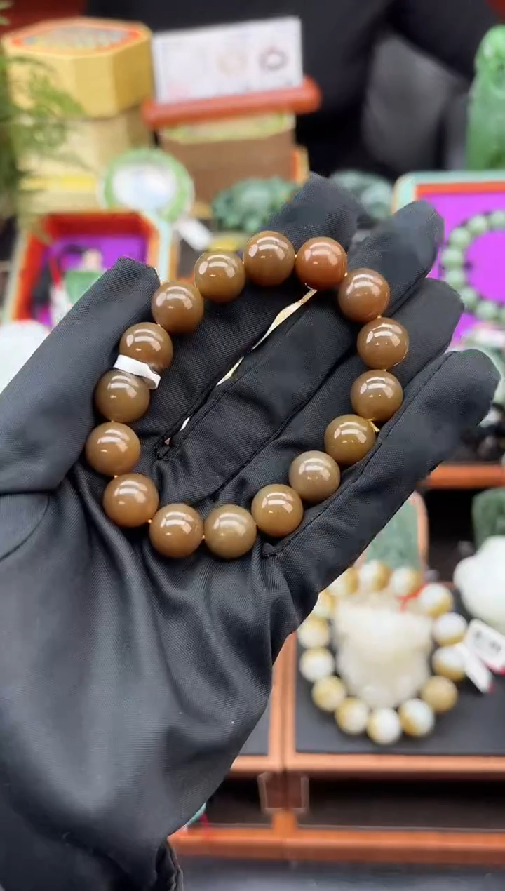 未镶嵌手串和田玉董小姐推荐 多样性发货 拍一发一ht12