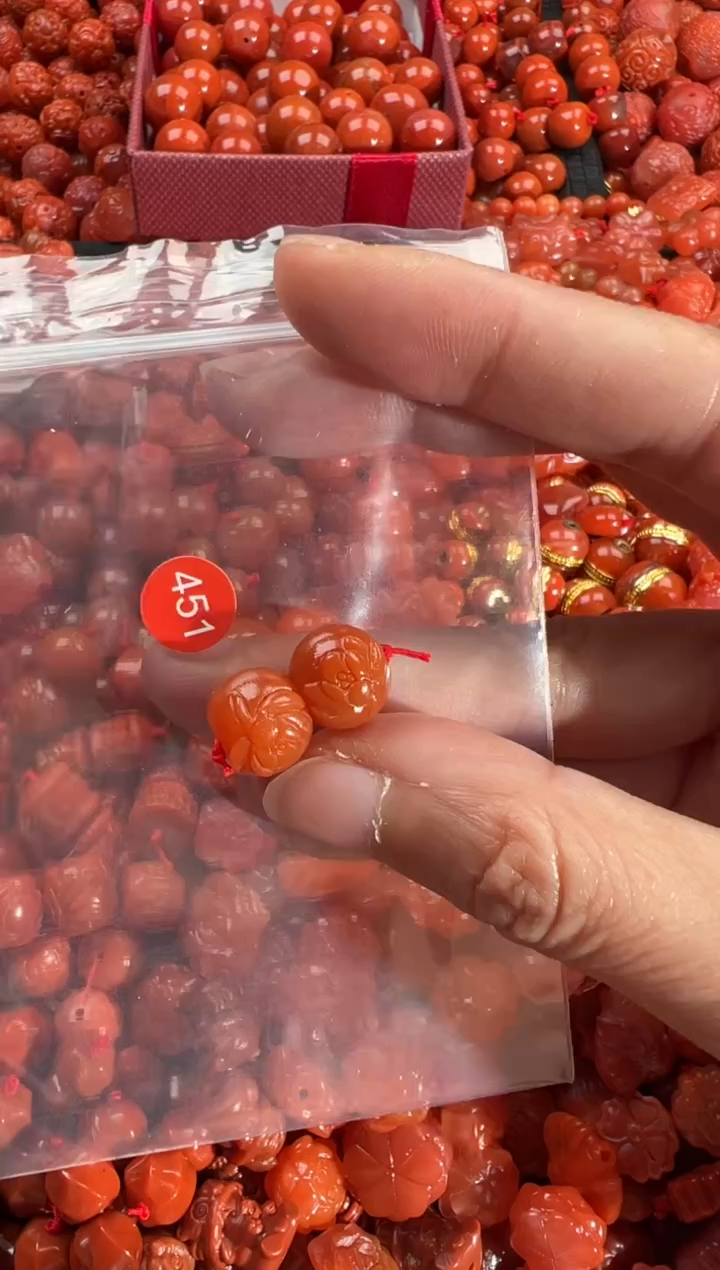【闪购商品】南红玛瑙颈饰未镶嵌2