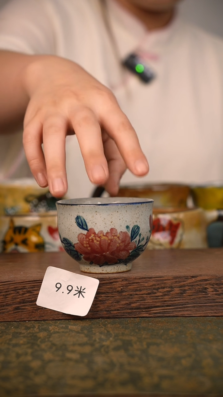 摆件泥垚手作 景德镇手工手绘器物