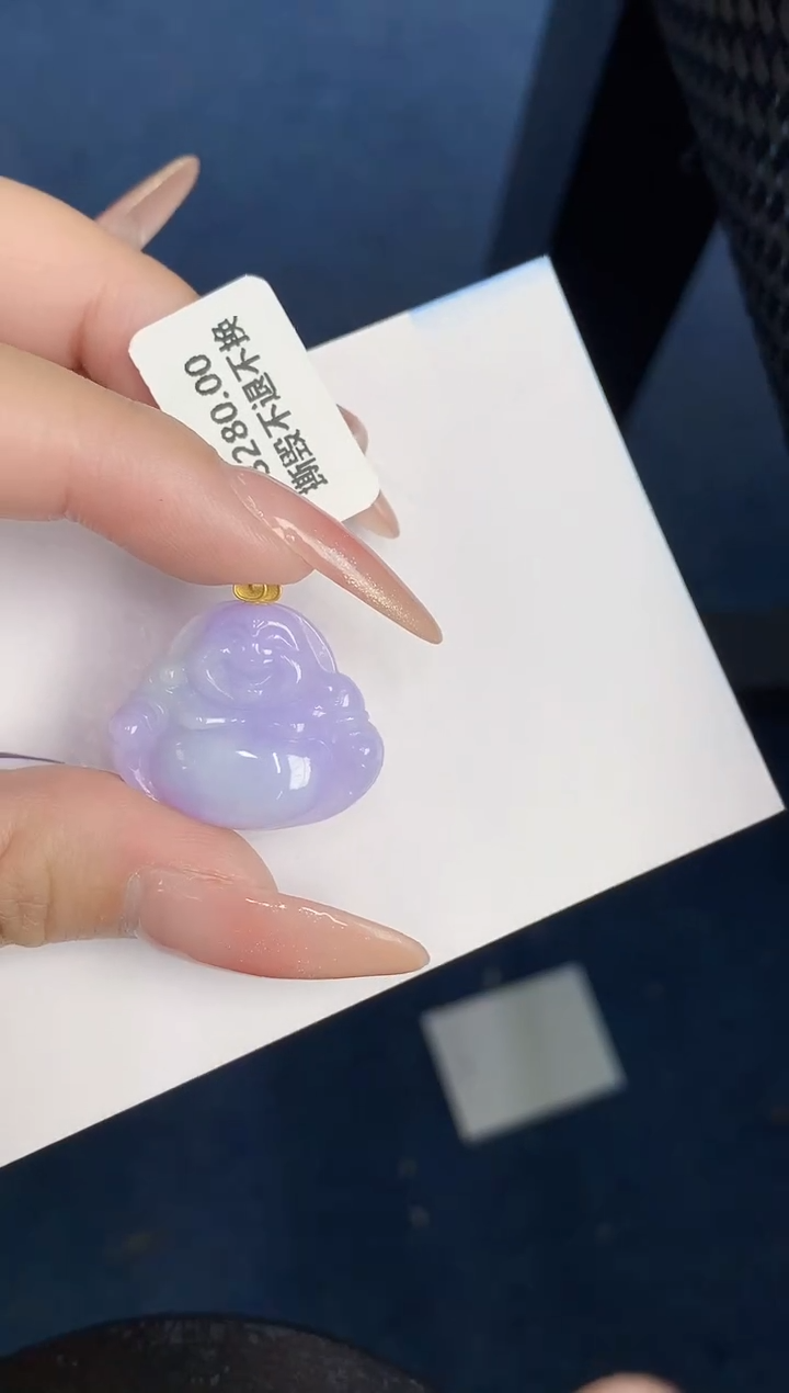 【闪购商品】翡翠颈饰18K金镶嵌000000000